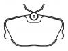 Bremsbelagsatz, Scheibenbremse Brake Pad Set:89 67 077