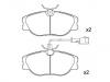 Bremsbelagsatz, Scheibenbremse Brake Pad Set:9 950 550