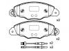 тормозная кладка Brake Pad Set:4251.84