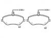 Brake Pad Set:4252.94