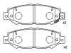 Brake Pad Set:04492-50040