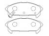 Bremsbelagsatz, Scheibenbremse Brake Pad Set:8-94362-813-1