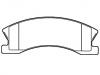 Pastillas de freno Brake Pad Set:5093183AA