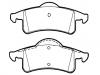 Bremsbelagsatz, Scheibenbremse Brake Pad Set:5011970AA