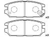 тормозная кладка Brake Pad Set:MB857610