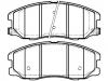 Bremsbelagsatz, Scheibenbremse Brake Pad Set:96626070