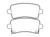 тормозная кладка Brake Pad Set:16586609