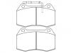 Plaquettes de frein Brake Pad Set:70000912