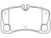 Bremsbelagsatz, Scheibenbremse Brake Pad Set:99735294701