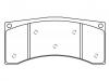 тормозная кладка Brake Pad Set:D1236-8354