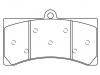 тормозная кладка Brake Pad Set:D1243-8360