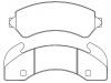 тормозная кладка Brake Pad Set:15532027