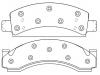 тормозная кладка Brake Pad Set:15649295