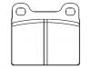 Brake Pad Set:D58-796