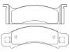 Pastillas de freno Brake Pad Set:D12-768