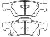 Bremsbelagsatz, Scheibenbremse Brake Pad Set:68052386AA