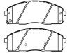 Bremsbelagsatz, Scheibenbremse Brake Pad Set:58101-4FA00