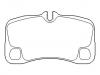 Plaquettes de frein Brake Pad Set:997.352.949.03