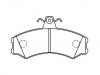 Bremsbelagsatz, Scheibenbremse Brake Pad Set:A850092003