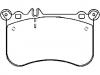 тормозная кладка Brake Pad Set:006 420 66 20