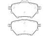 Brake Pad Set:1612911480