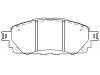 тормозная кладка Brake Pad Set:04465-0K380