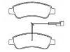 тормозная кладка Brake Pad Set:77366679