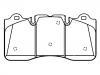 Bremsbelagsatz, Scheibenbremse Brake Pad Set:68309171AA