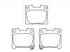 Bremsbelagsatz, Scheibenbremse Brake Pad Set:04466-52200